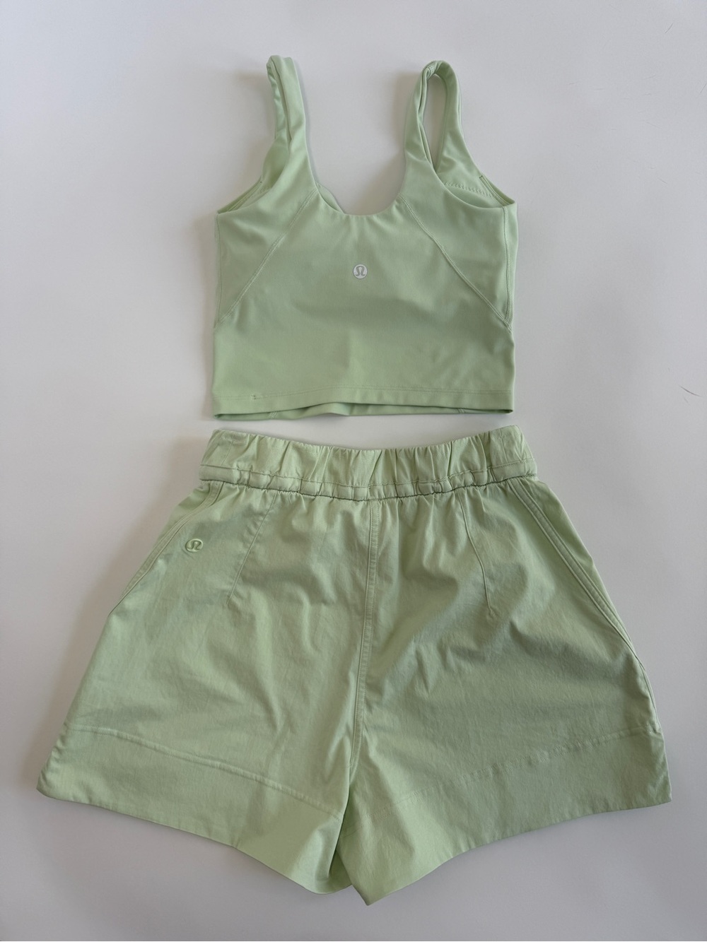 Lululemon Matching Set - Align Waist-Length Tank & Cinchable Waist HR Short